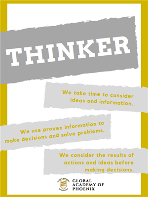 Thinker Poster 